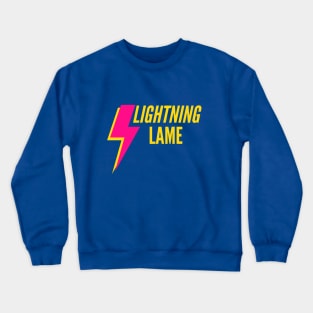Lightning Lame Crewneck Sweatshirt